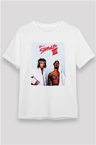 Rae Sremmurd Beyaz Unisex Tişört T-Shirt - TişörtFabrikası