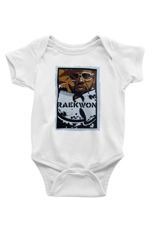 Raekwon Beyaz Bebek Body - Zıbın