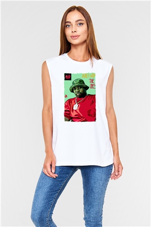 Raekwon Beyaz Unisex Kolsuz Tişört