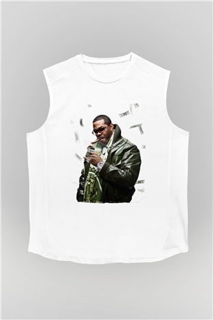 Raekwon Beyaz Unisex Kolsuz Tişört