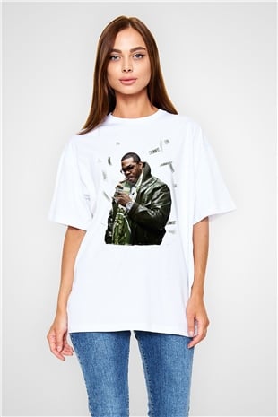 Raekwon Beyaz Unisex Tişört T-Shirt - TişörtFabrikası