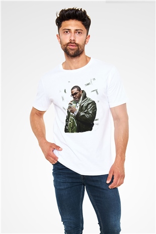 Raekwon Beyaz Unisex Tişört T-Shirt - TişörtFabrikası