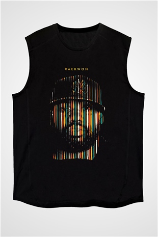 Raekwon Siyah Unisex Kolsuz Tişört