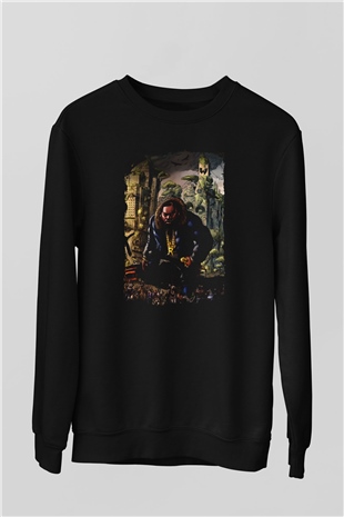 Raekwon Siyah Unisex Sweatshirt