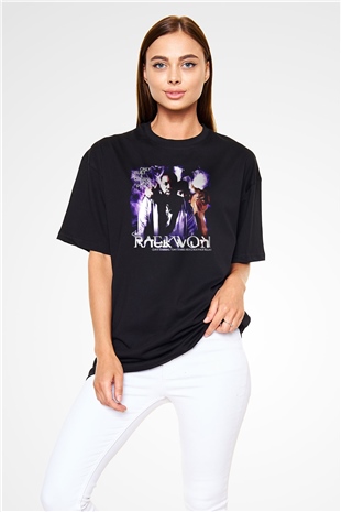 Raekwon Siyah Unisex Tişört T-Shirt - TişörtFabrikası