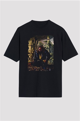 Raekwon Siyah Unisex Tişört T-Shirt - TişörtFabrikası
