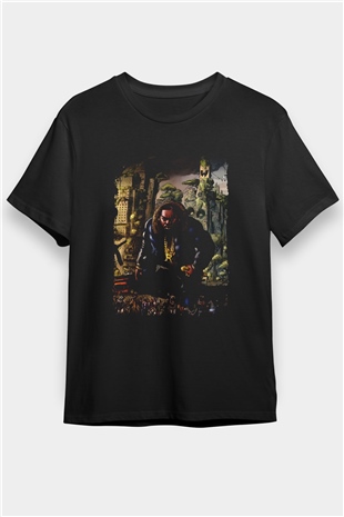 Raekwon Siyah Unisex Tişört T-Shirt - TişörtFabrikası