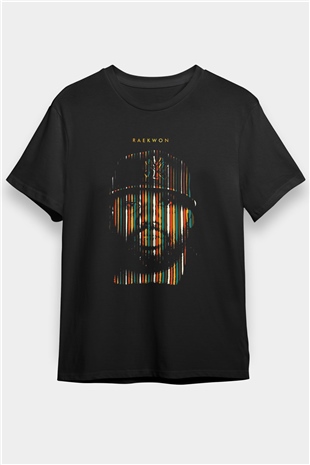 Raekwon Siyah Unisex Tişört T-Shirt - TişörtFabrikası