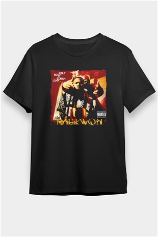 Raekwon Siyah Unisex Tişört T-Shirt - TişörtFabrikası
