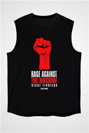 Rage Against the Machine Siyah Unisex Kolsuz Tişört