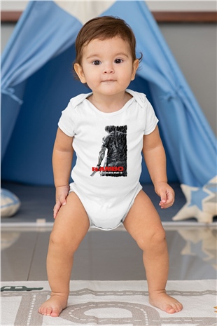 Rambo Beyaz Bebek Body - Zıbın