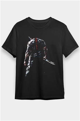Rambo Siyah Unisex Tişört T-Shirt
