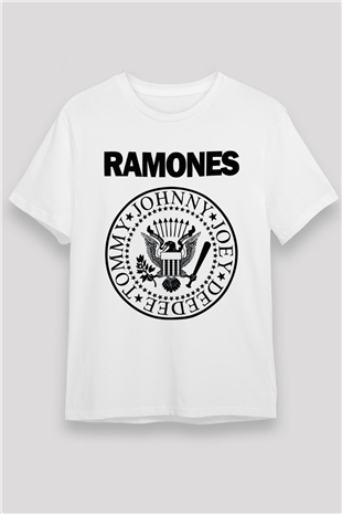 Ramones White Unisex T-Shirt - Tees - Shirts