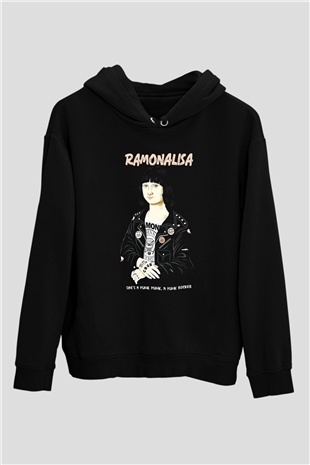 Ramones Siyah Unisex Hoodie