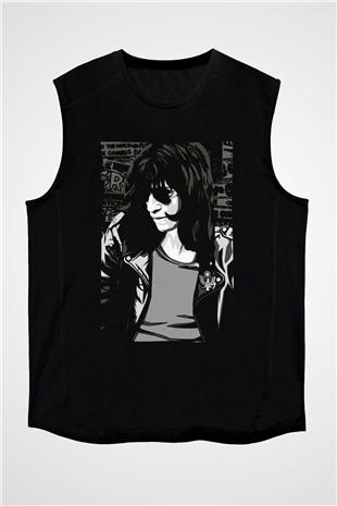 Ramones Siyah Unisex Kolsuz Tişört