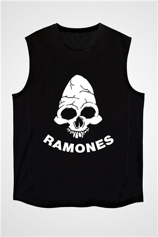Ramones Siyah Unisex Kolsuz Tişört