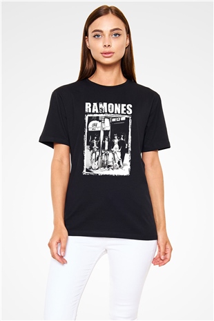 Ramones Siyah Unisex Tişört T-Shirt - TişörtFabrikası