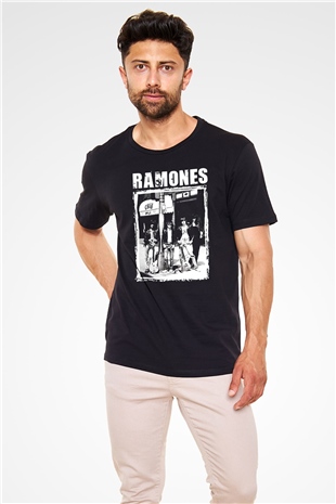 Ramones Siyah Unisex Tişört T-Shirt - TişörtFabrikası