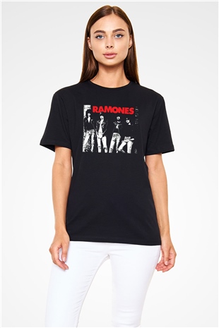 Ramones Siyah Unisex Tişört T-Shirt - TişörtFabrikası