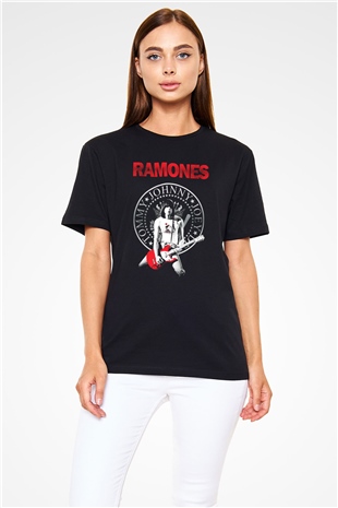 Ramones Siyah Unisex Tişört T-Shirt - TişörtFabrikası