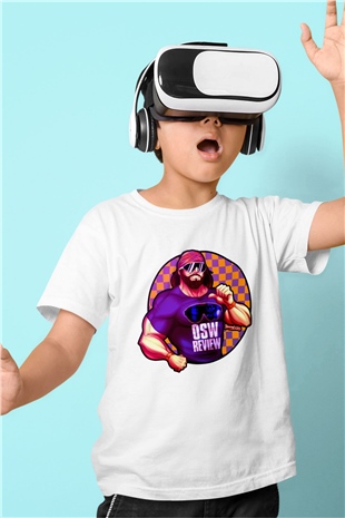 Randy Savage Beyaz Unisex  Çocuk Tişört