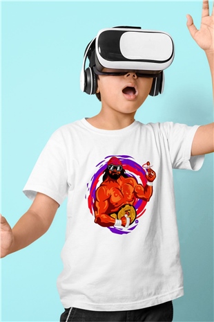 Randy Savage Beyaz Unisex  Çocuk Tişört
