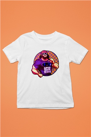 Randy Savage Beyaz Unisex  Çocuk Tişört