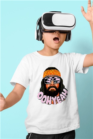 Randy Savage Beyaz Unisex  Çocuk Tişört