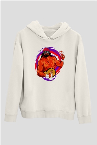 Randy Savage Beyaz Unisex Hoodie
