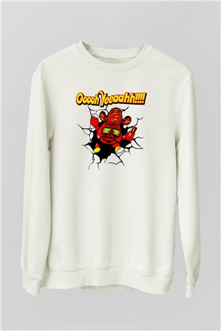 Randy Savage Beyaz Unisex  Sweatshirt