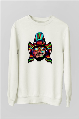 Randy Savage Beyaz Unisex  Sweatshirt