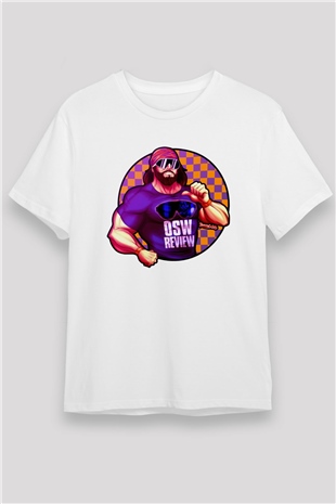 Randy Savage Beyaz Unisex Tişört