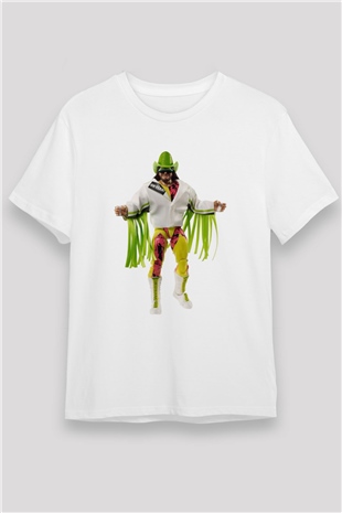 Randy Savage Beyaz Unisex Tişört
