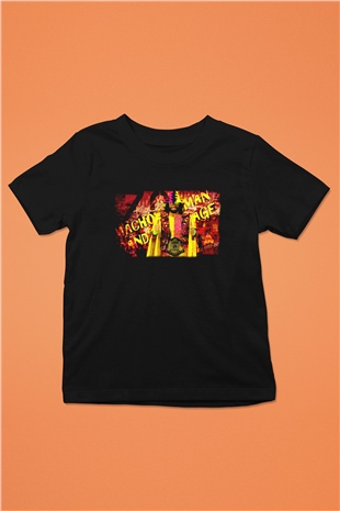 Randy Savage Siyah Unisex  Çocuk Tişört