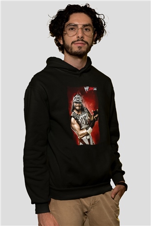 Randy Savage Siyah Unisex Hoodie