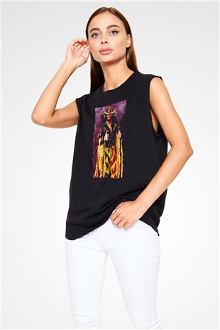 Randy Savage Siyah Unisex  Kolsuz Tişört