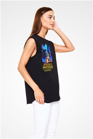 Randy Savage Siyah Unisex Kolsuz Tişört