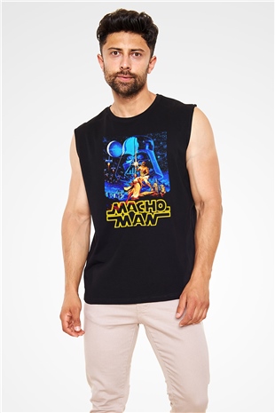 Randy Savage Siyah Unisex Kolsuz Tişört