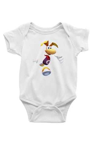 Rayman Beyaz Bebek Body - Zıbın