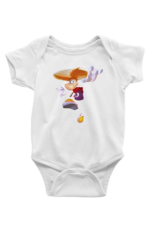 Rayman Beyaz Bebek Body - Zıbın