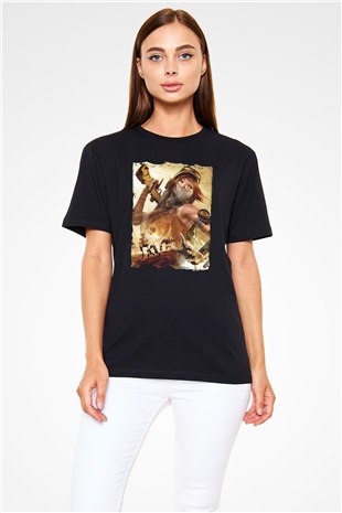 ReCore Siyah Unisex Tişört T-Shirt