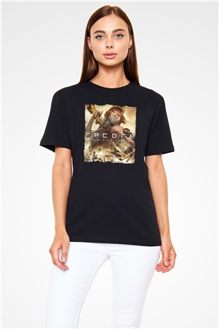 ReCore Siyah Unisex Tişört T-Shirt