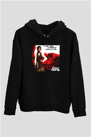 Red Dead Redemption Siyah Unisex Hoodie