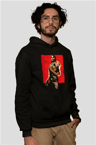 Red Dead Redemption Siyah Unisex Hoodie