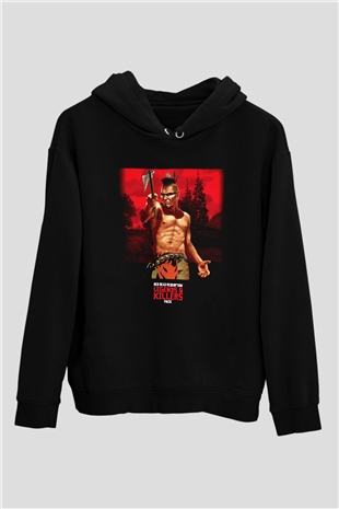 Red Dead Redemption Siyah Unisex Hoodie