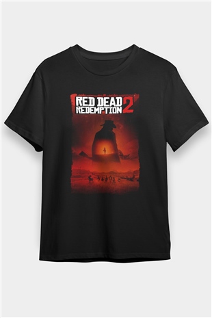 Red Dead Redemption Siyah Unisex Tişört T-Shirt