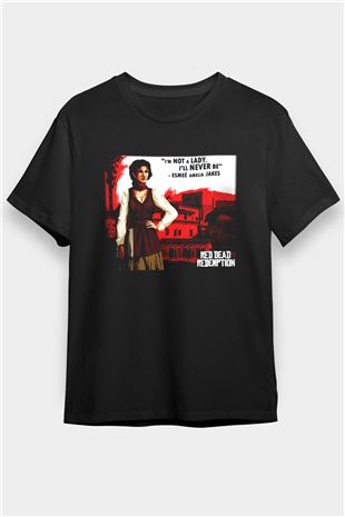 Red Dead Redemption Siyah Unisex Tişört T-Shirt