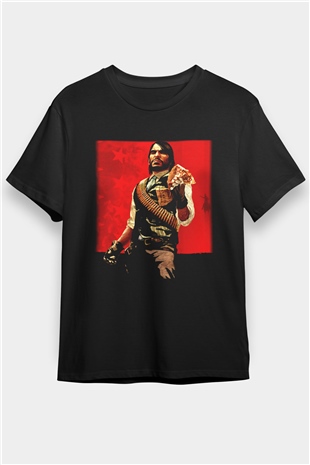 Red Dead Redemption Siyah Unisex Tişört T-Shirt