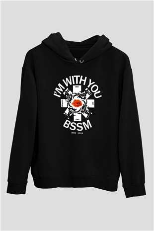 Red Hot Chili Peppers Siyah Unisex Hoodie