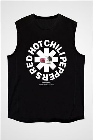 Red Hot Chili Peppers Siyah Unisex Kolsuz Tişört